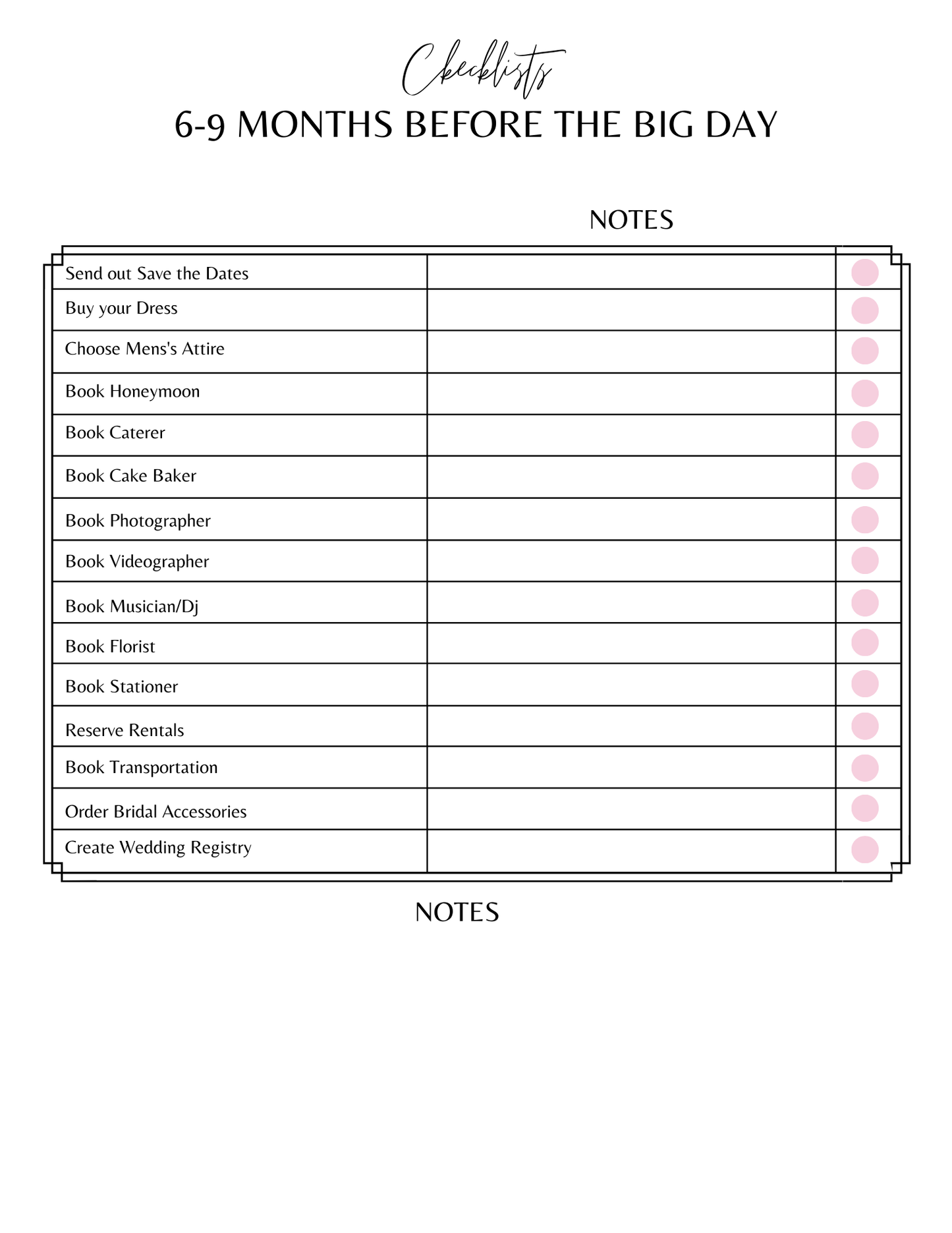 Wedding Digital Planner