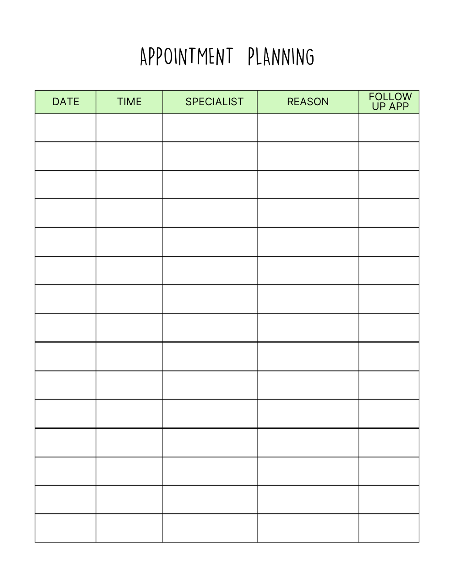 Mental Health Printable Journal
