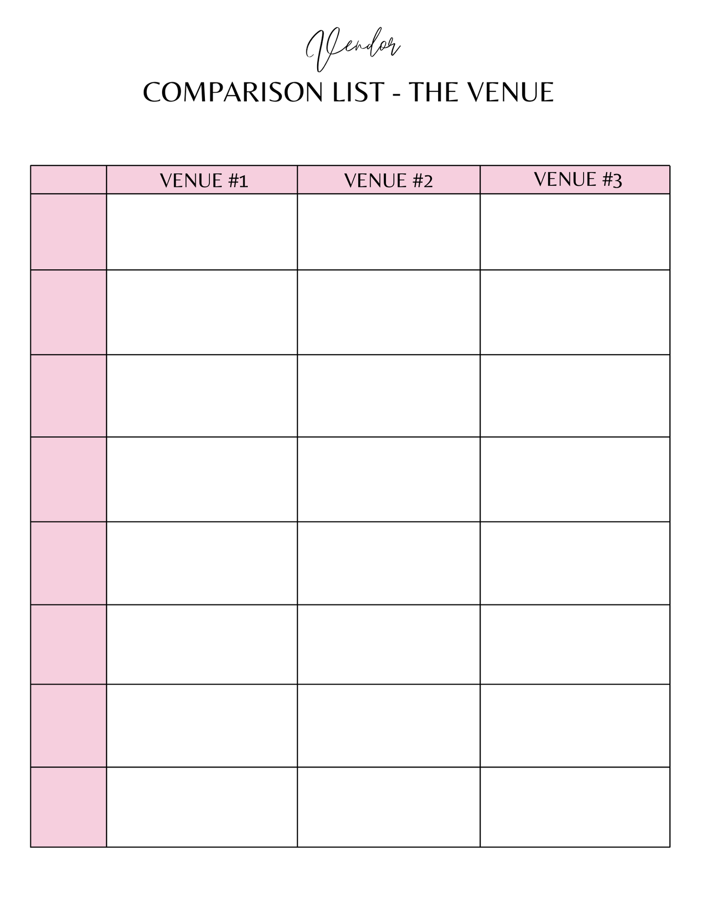 Wedding Digital Planner