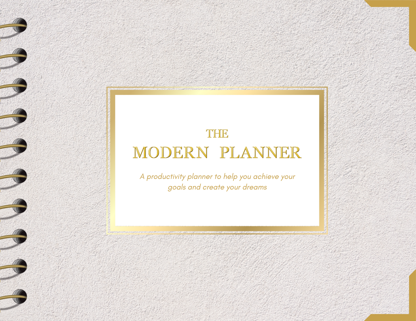 The Modern Digital Planner