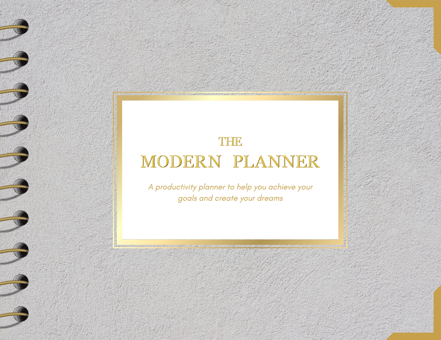 The Modern Digital Planner