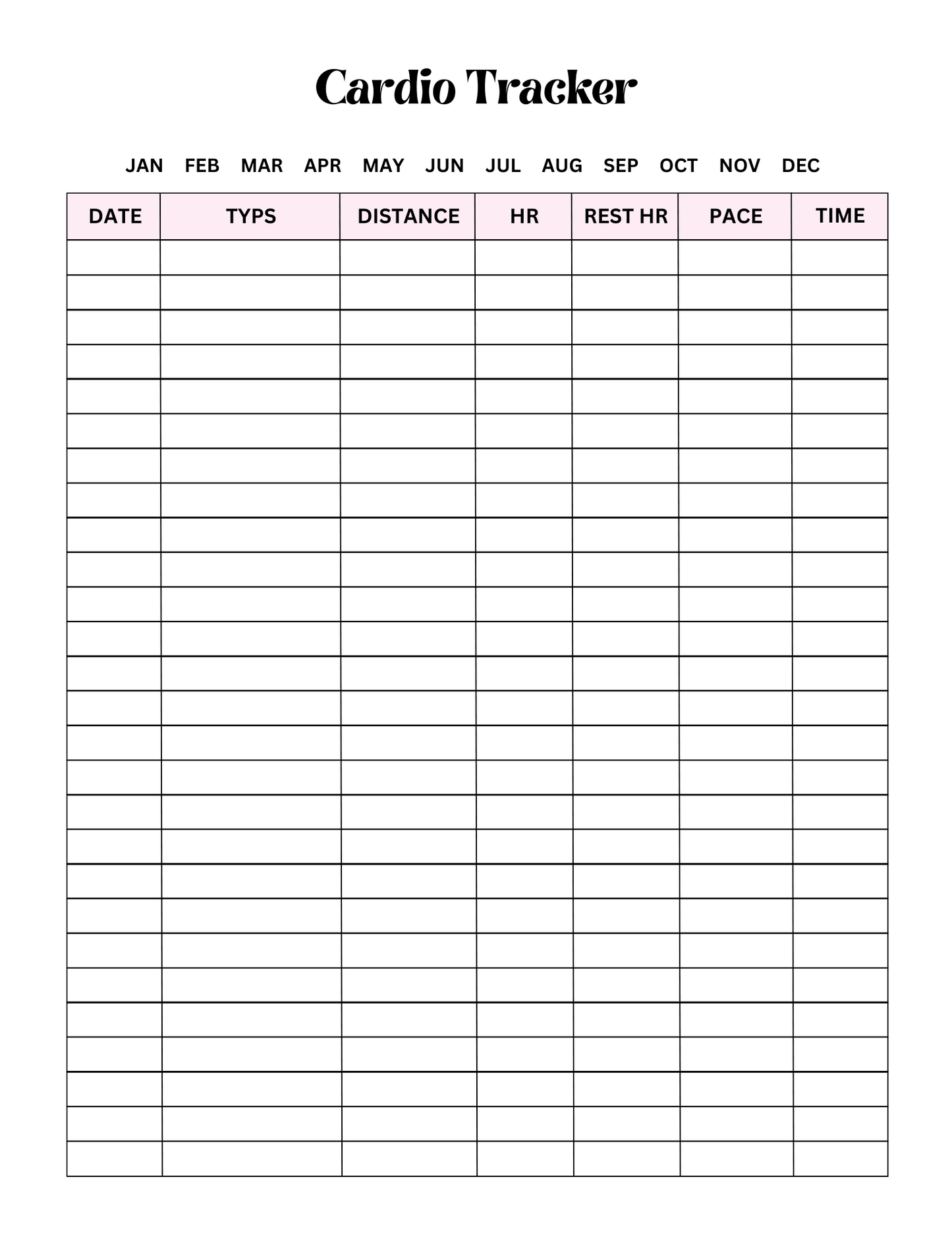 Fitness Digital Planner