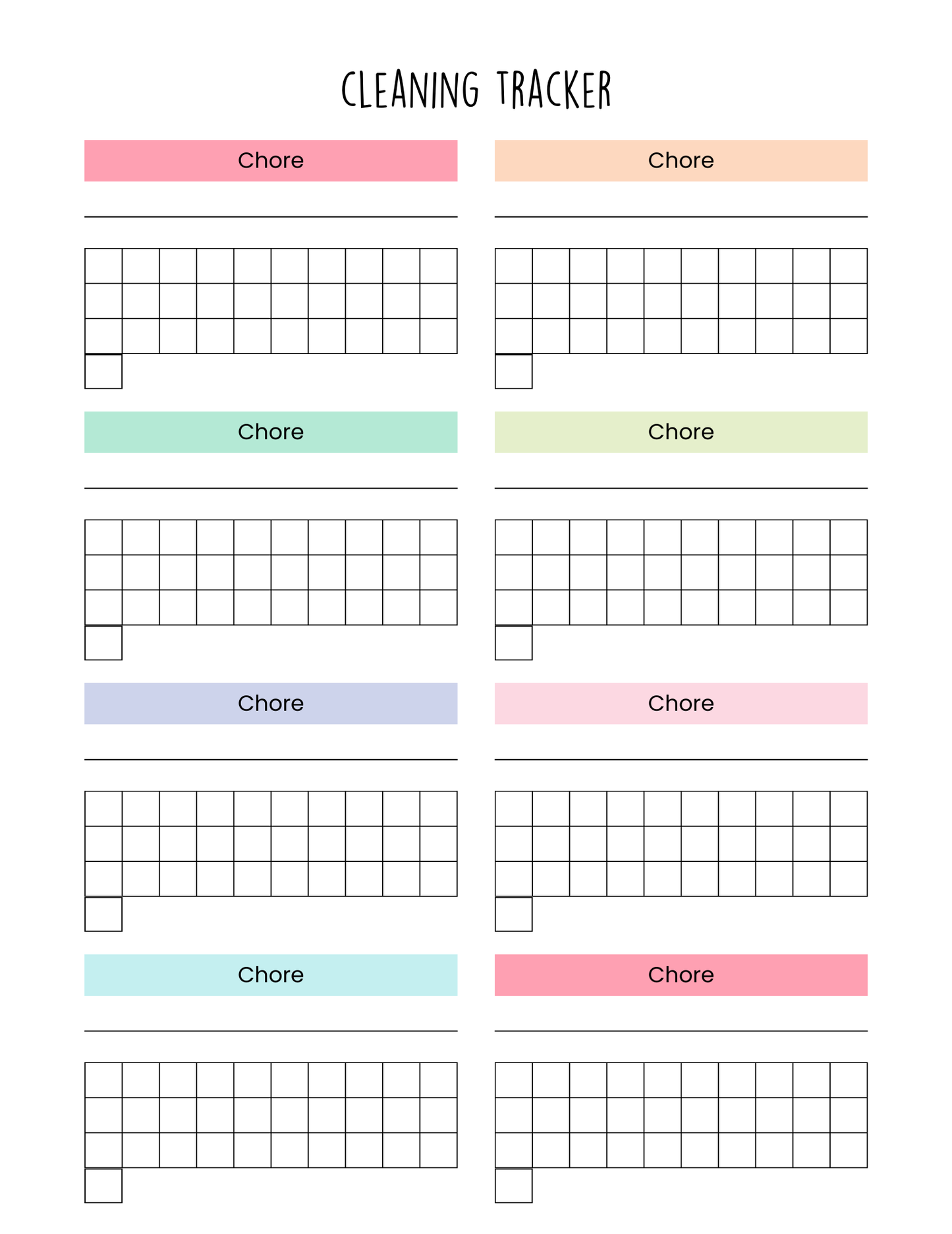 Ultimate Cleaning Planner Bundle