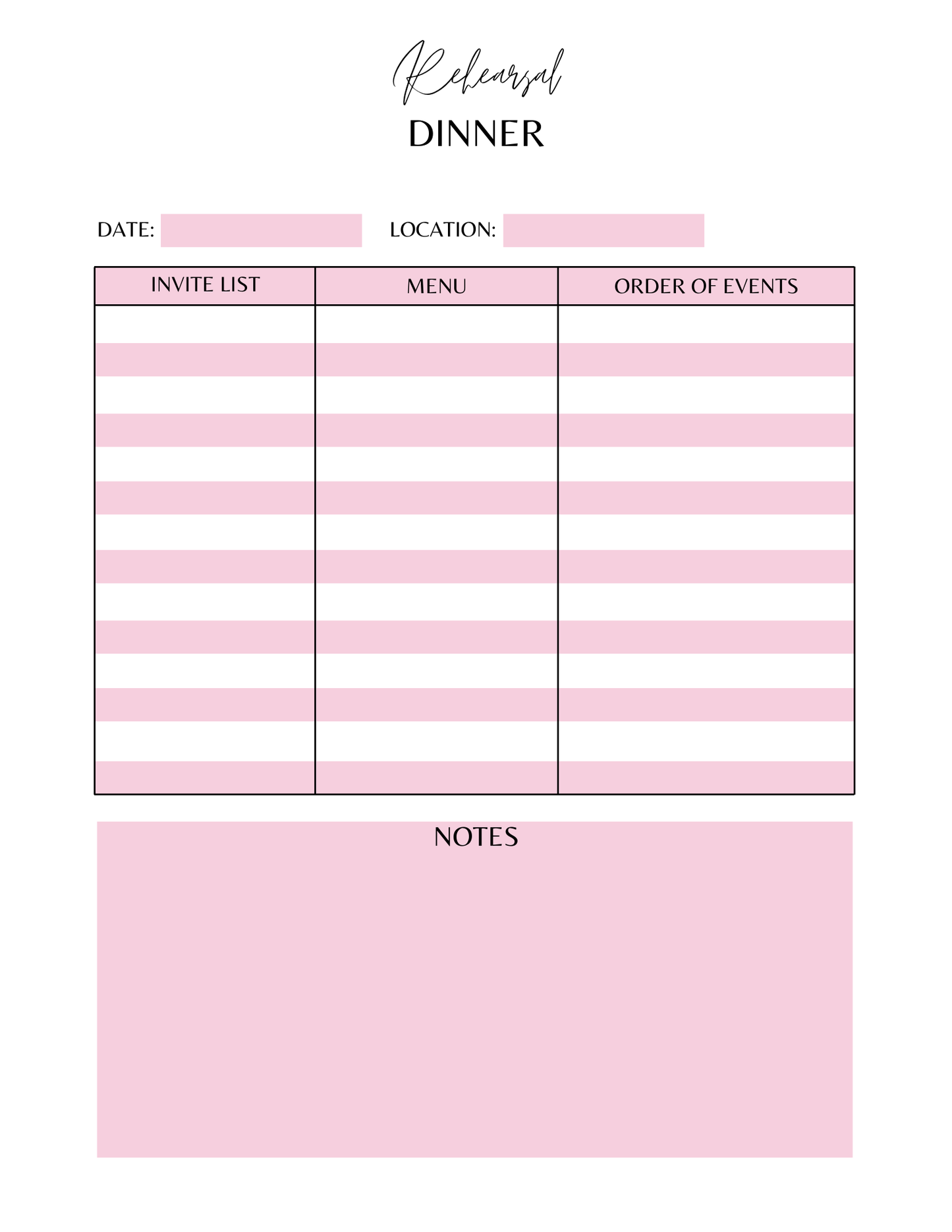 Wedding Digital Planner