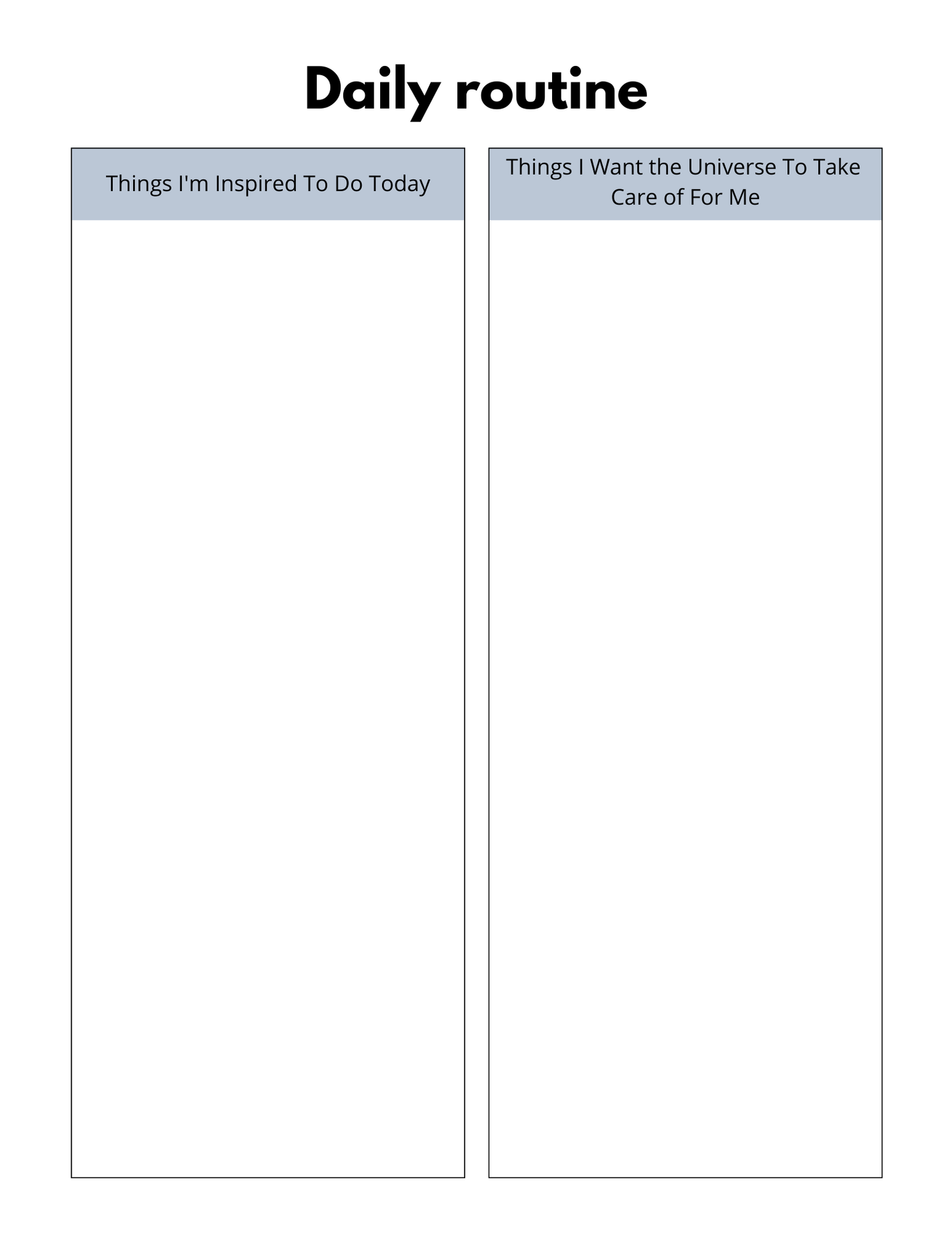 Manifest Journal Digital Planner