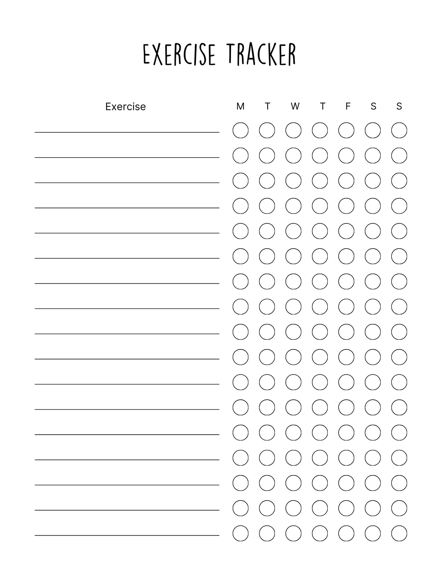 Mental Health Printable Journal