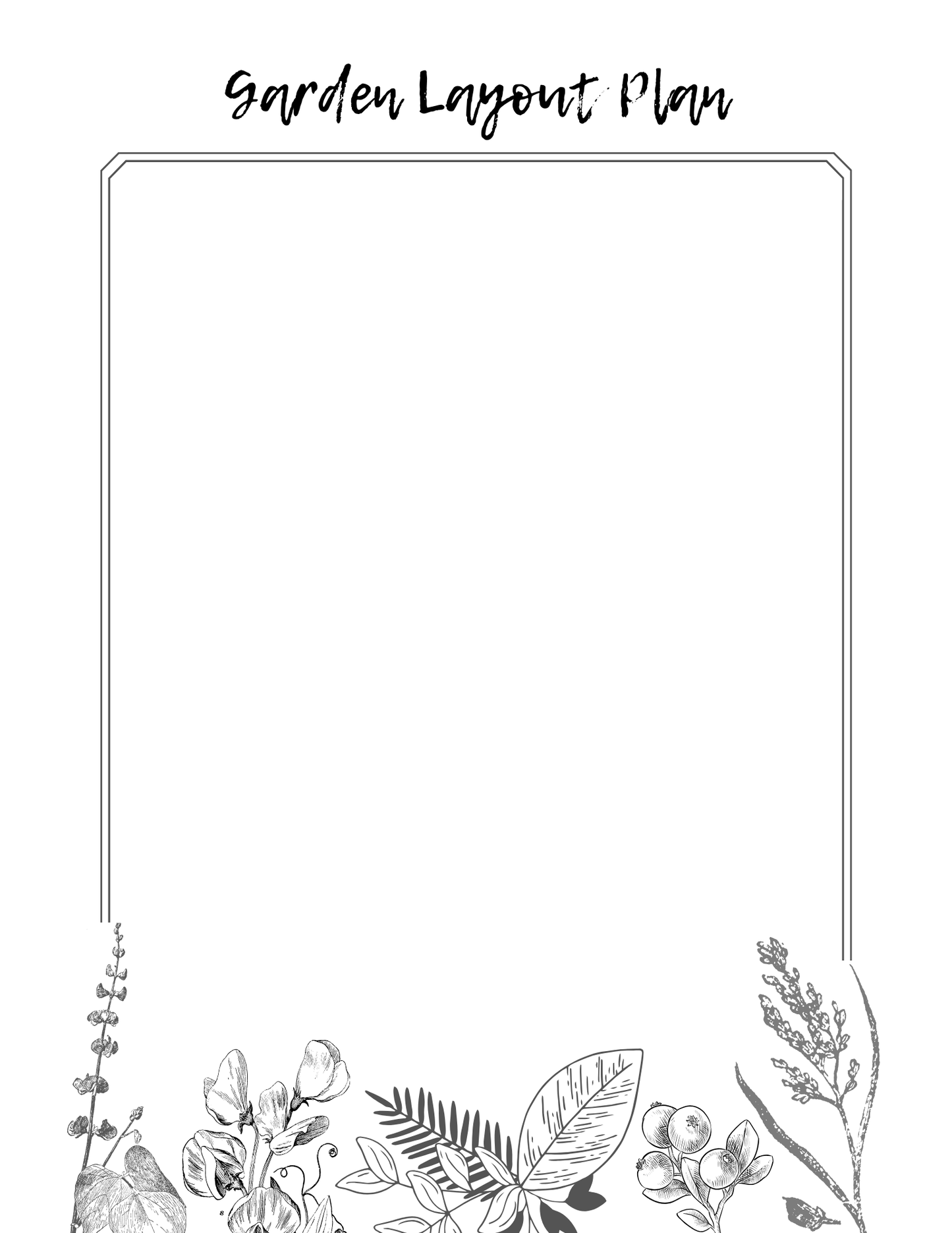 Foraging Journal Digital Planner