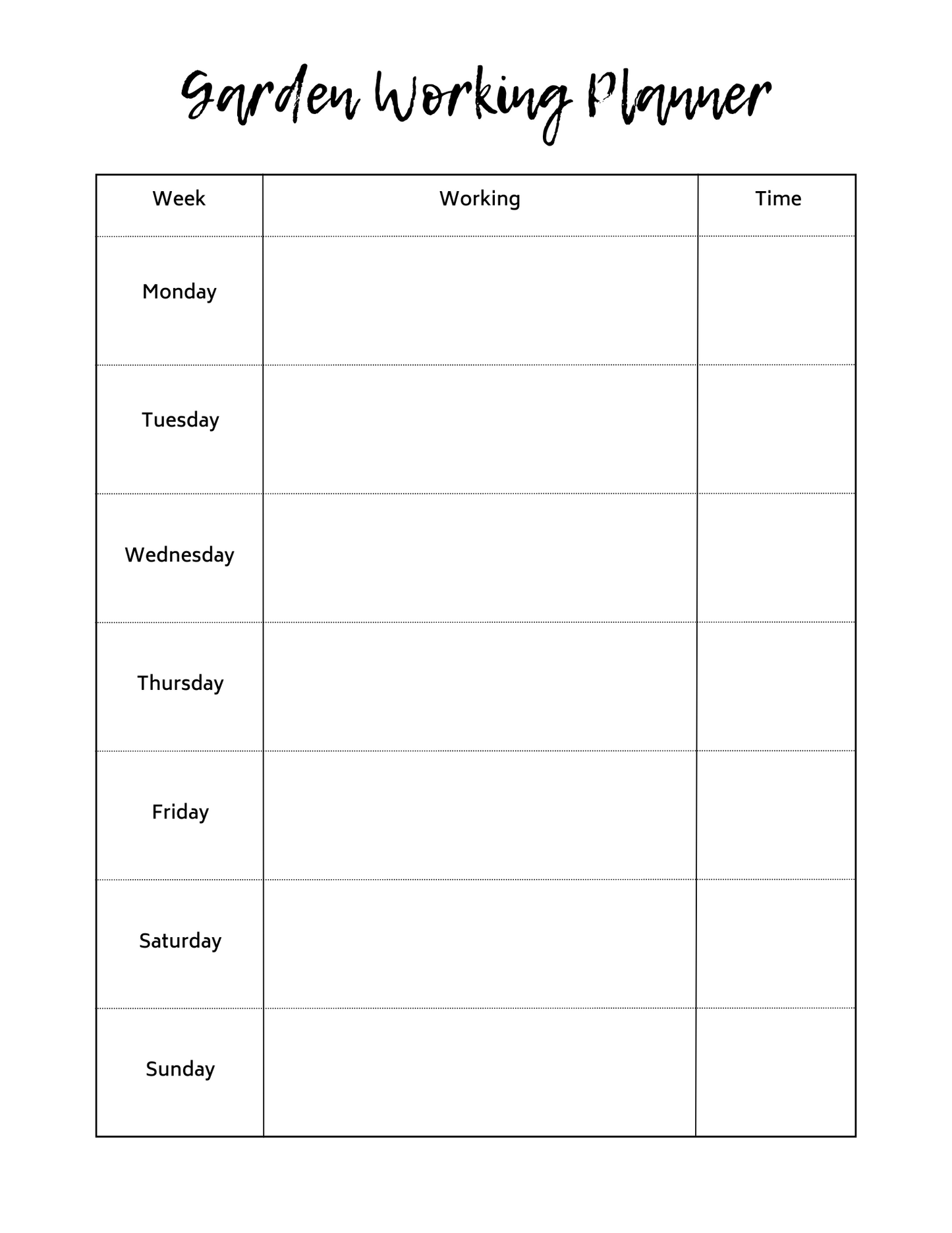 Foraging Journal Digital Planner