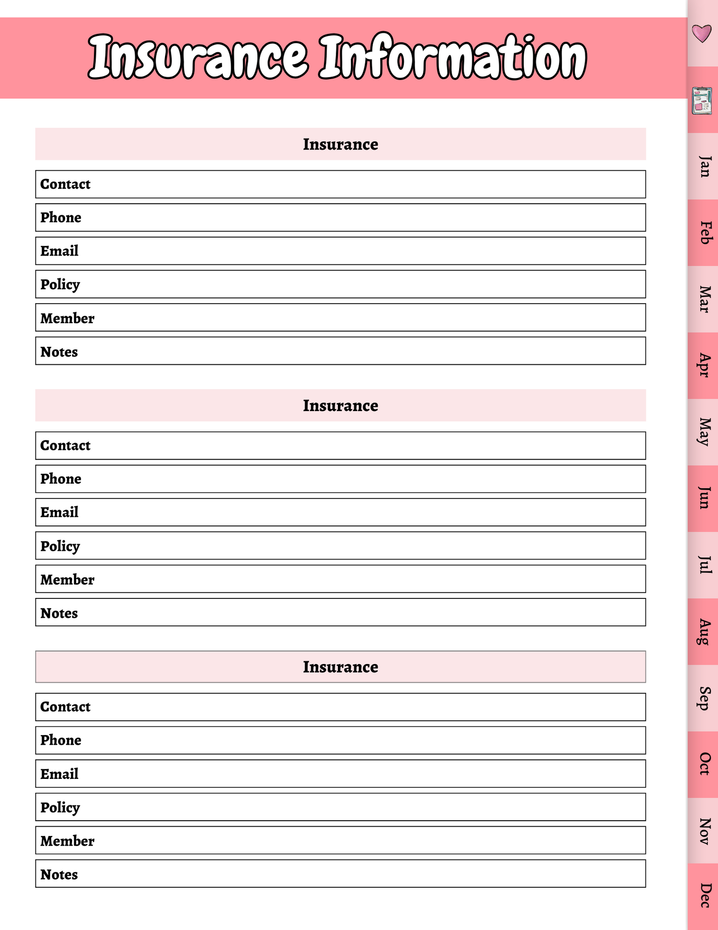 Nurse in Progress Digital Planner