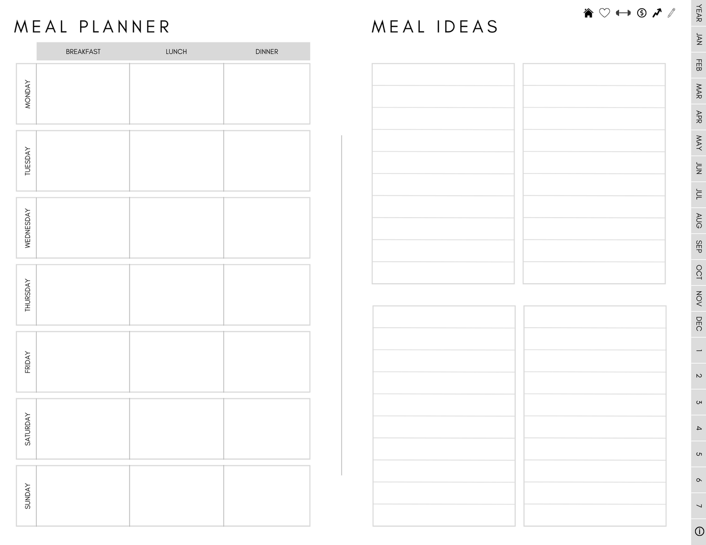 The Modern Digital Planner