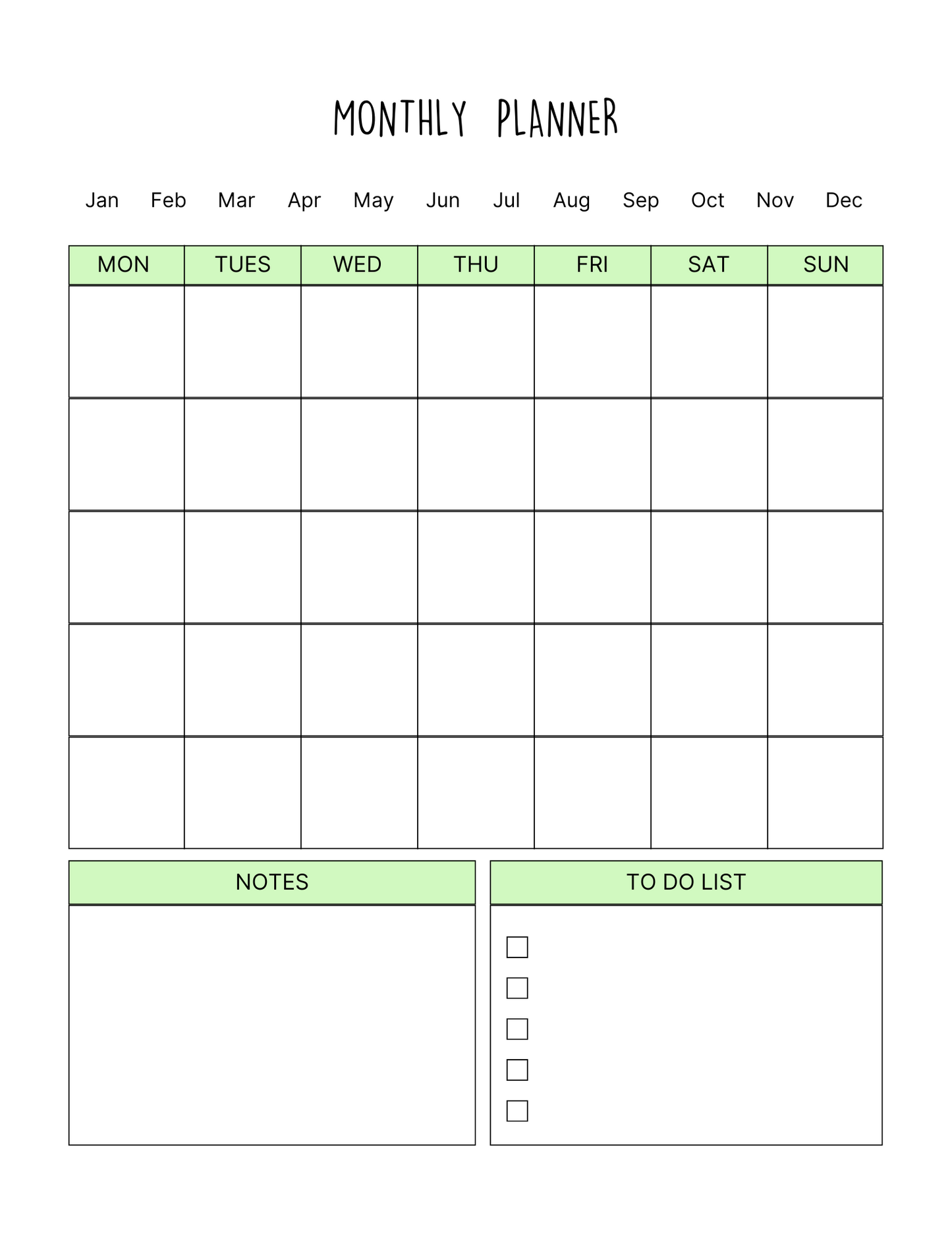 Mental Health Printable Journal