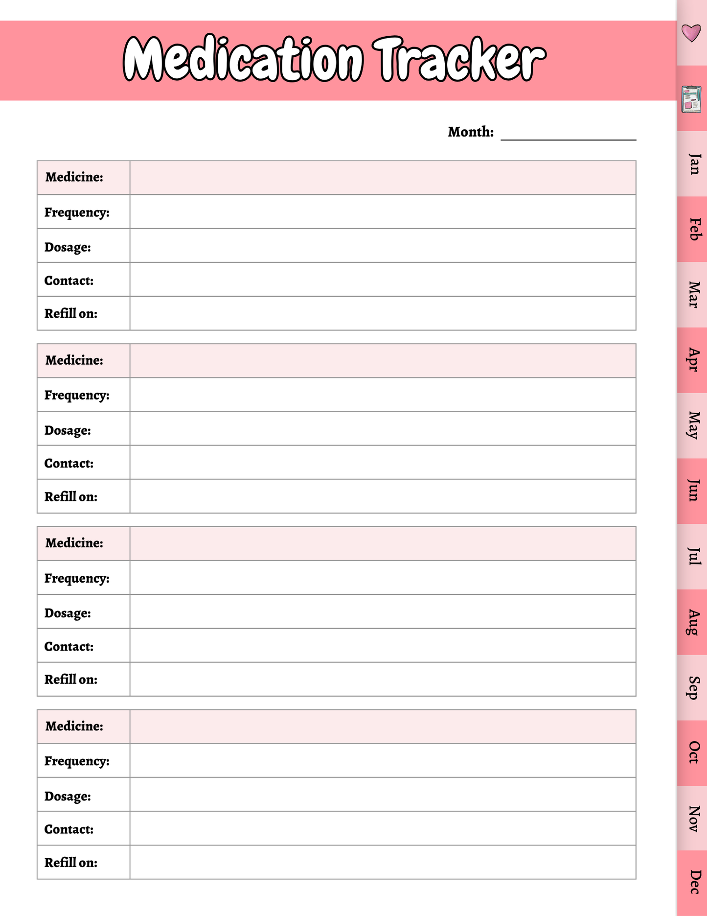 Nurse in Progress Digital Planner