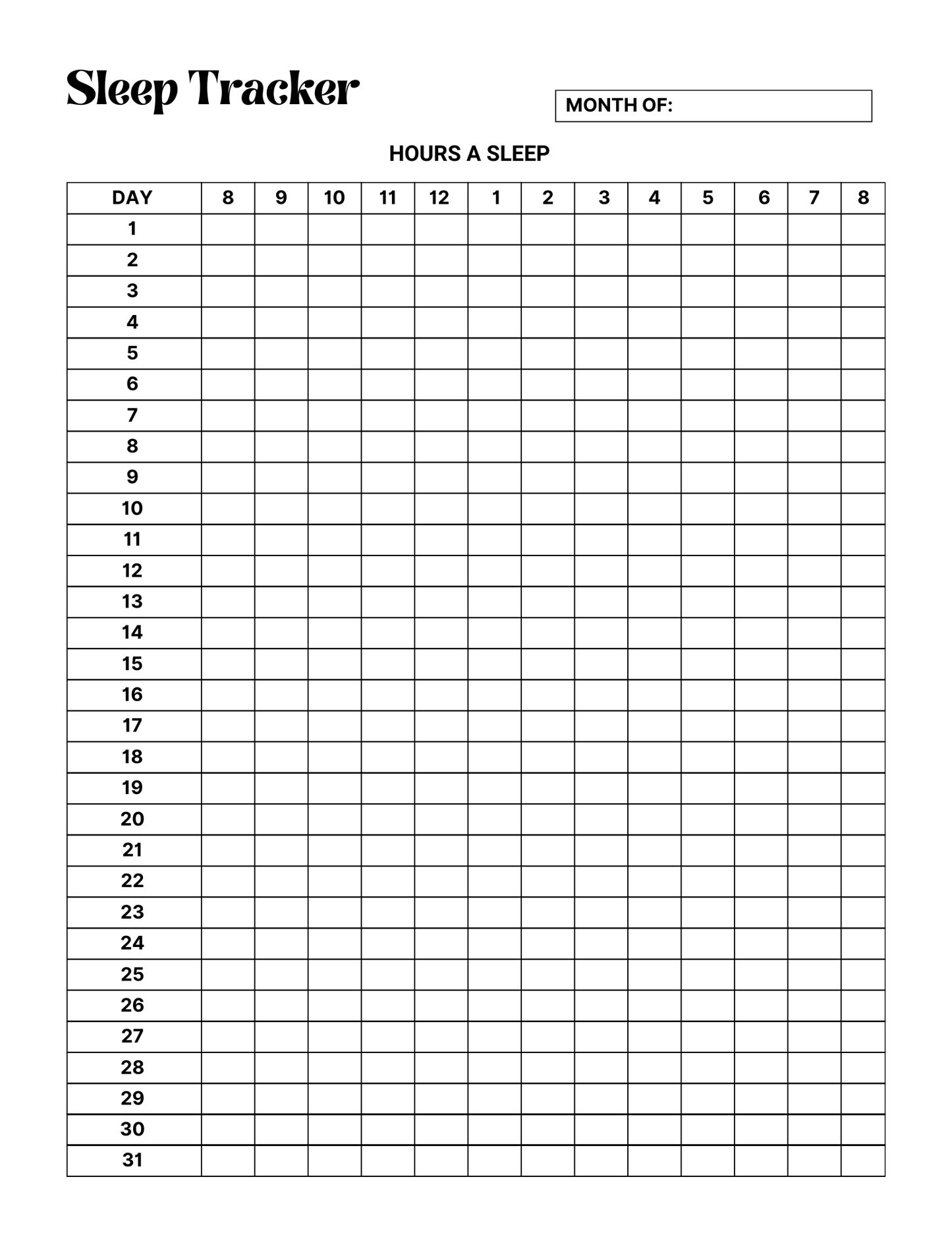 Fitness Digital Planner