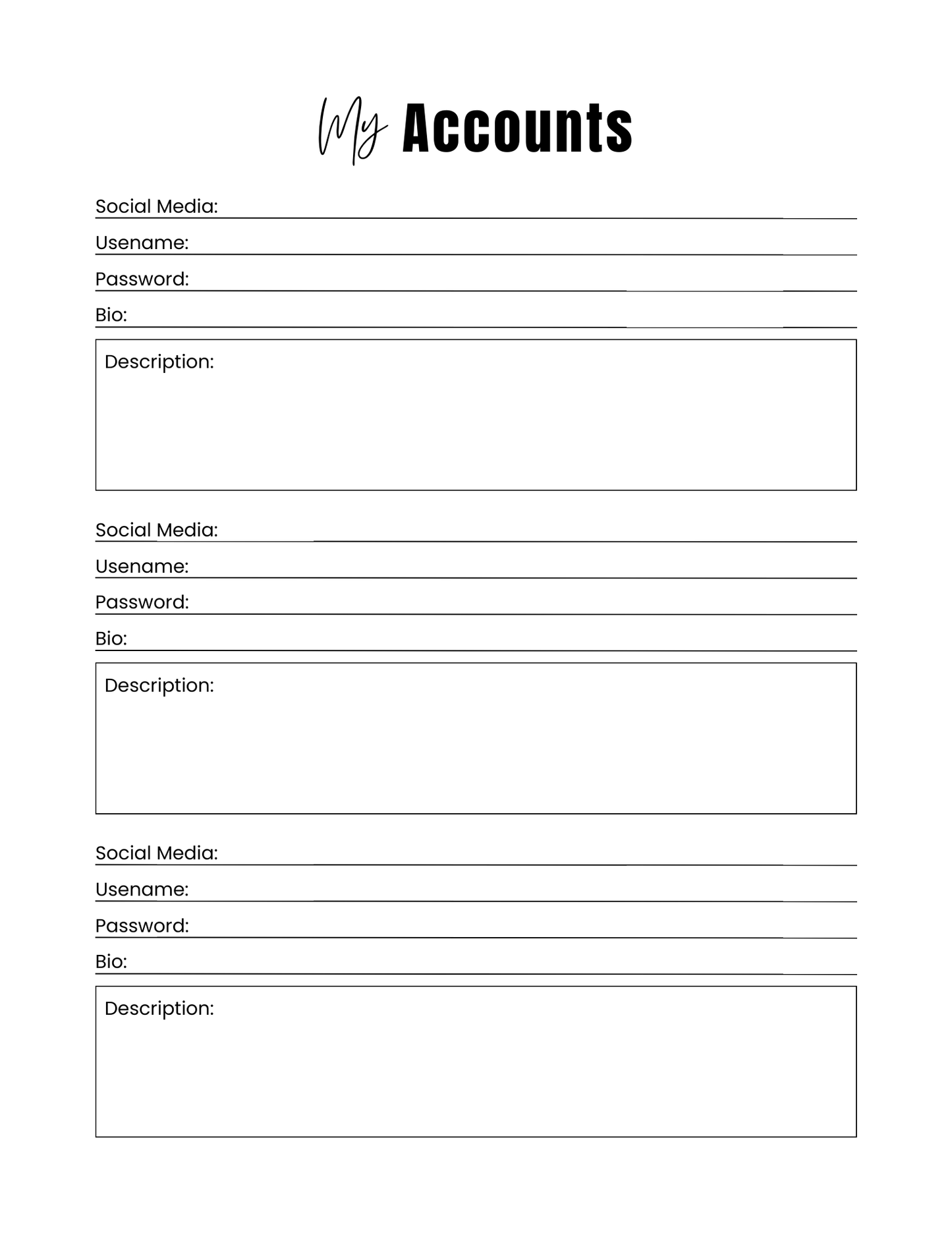 Social Media Planner