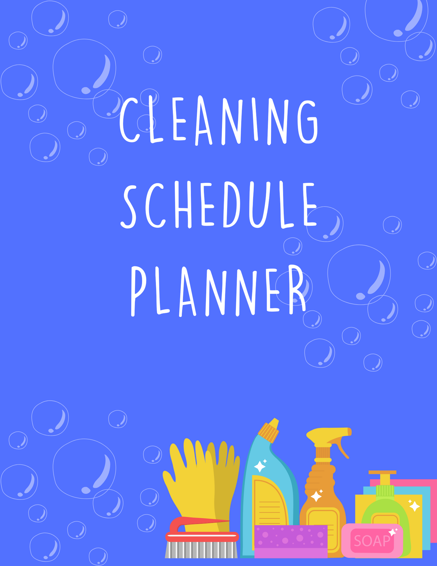 Ultimate Cleaning Planner Bundle