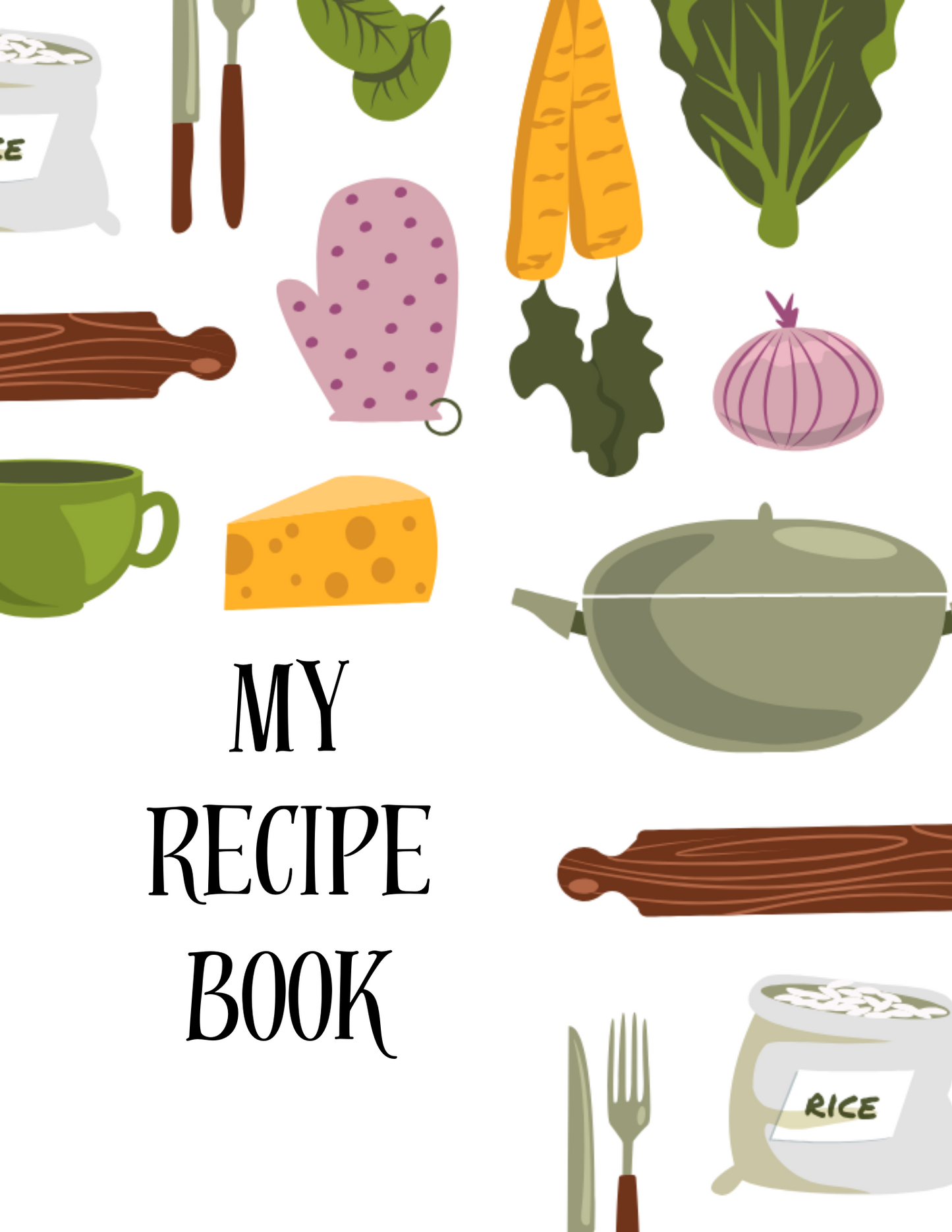 Recipe Book Digital Planner