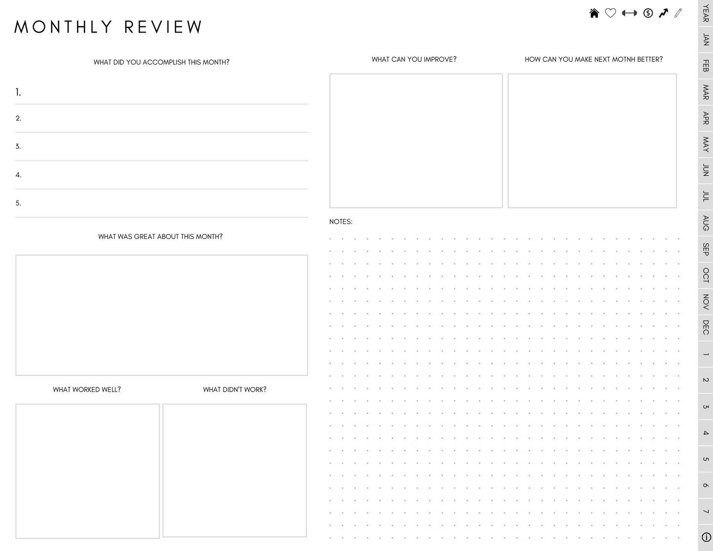 The Modern Digital Planner