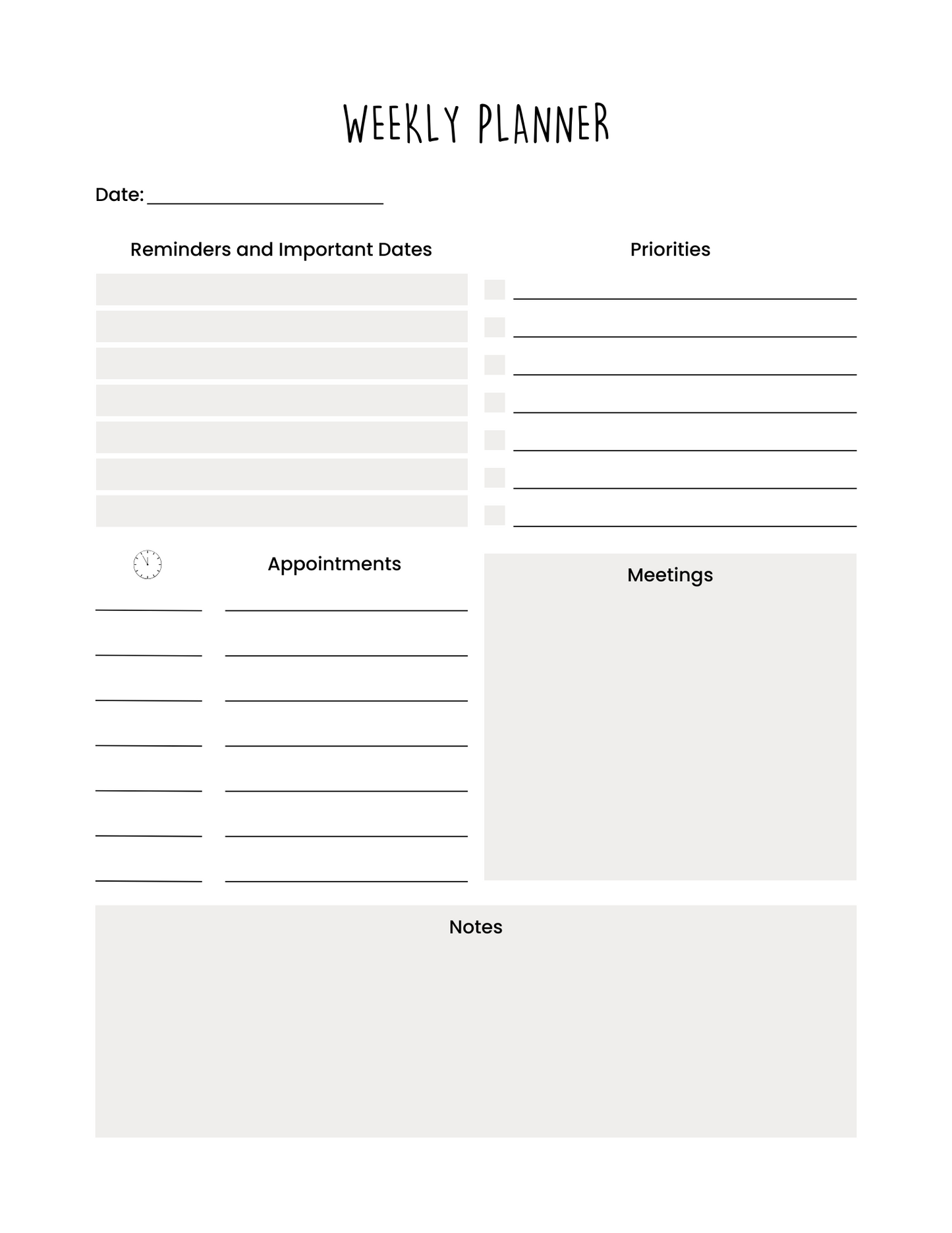 Social Worker Digital Planner