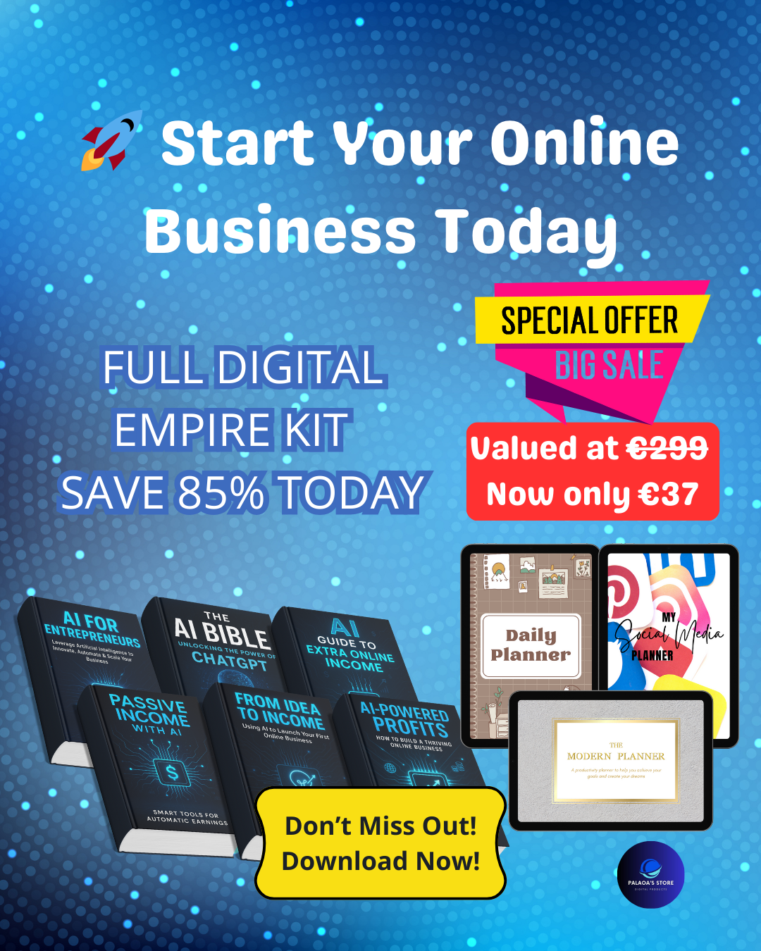 Create Your Digital Empire – Complete Business Kit